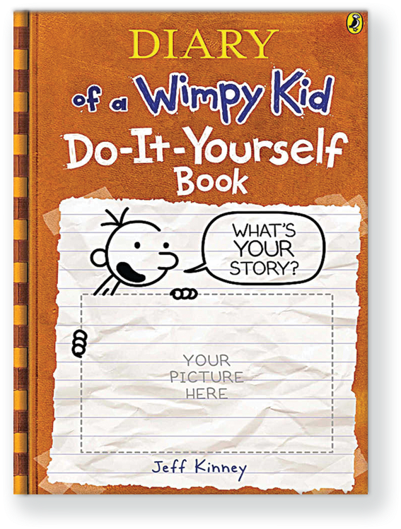 Diaryofa Wimpy Kid Do It Yourself Book Cover PNG Image