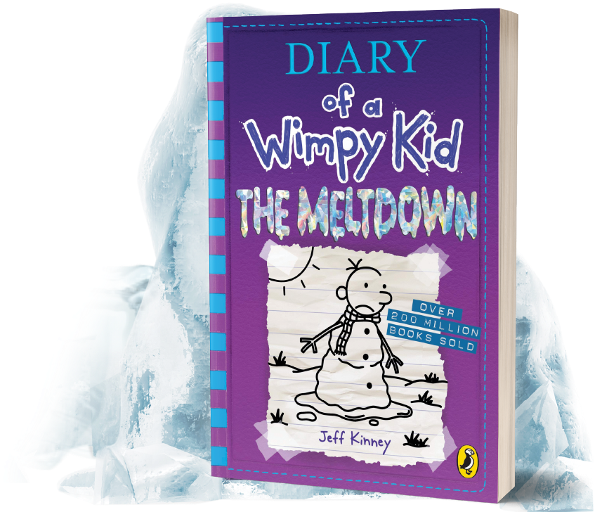 Diaryofa Wimpy Kid The Meltdown Book Cover PNG Image