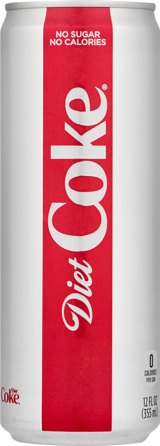 Diet Coke Can No Sugar No Calories PNG Image