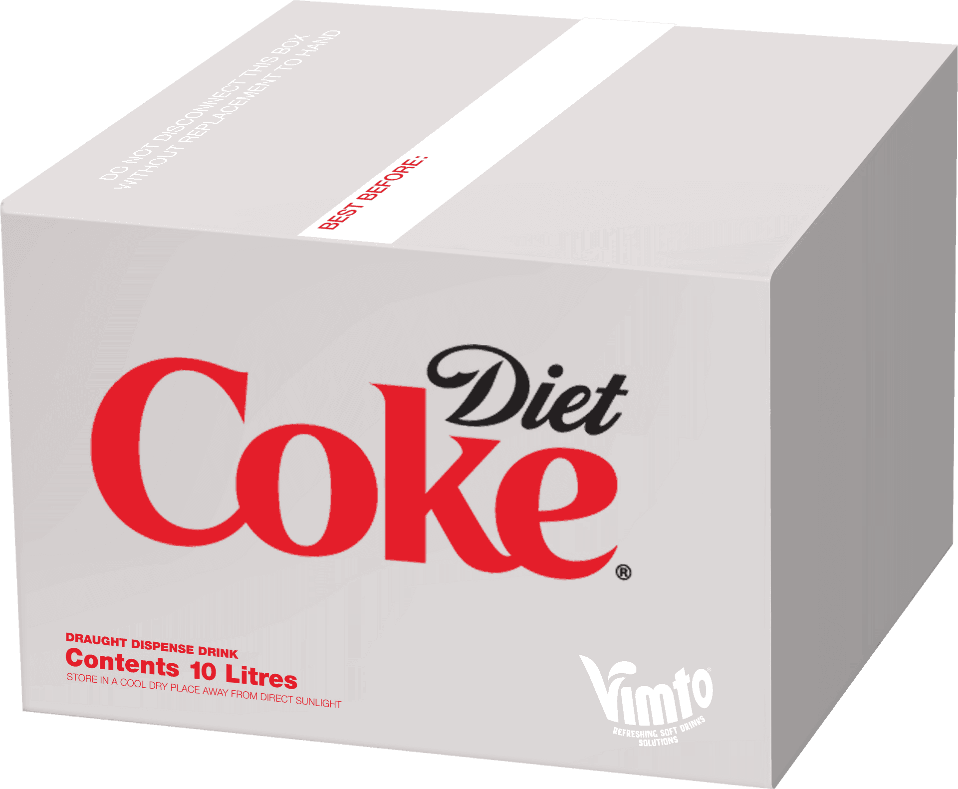 Diet Coke10 Litre Box PNG Image