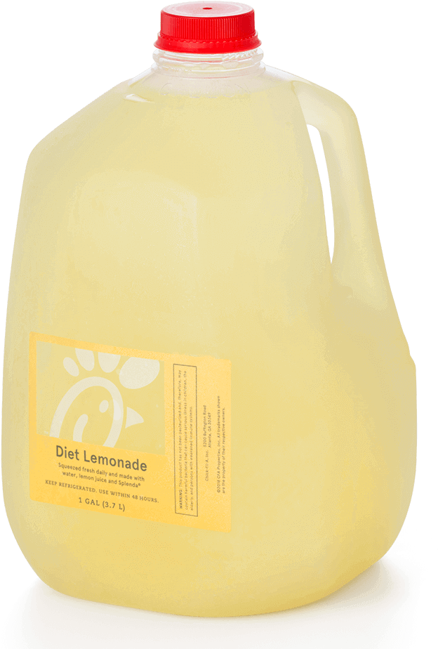 Diet Lemonade Gallon Jug PNG Image