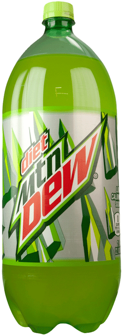 Diet Mountain Dew Bottle PNG Image