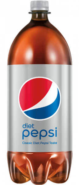 Diet Pepsi Bottle Classic Taste PNG Image