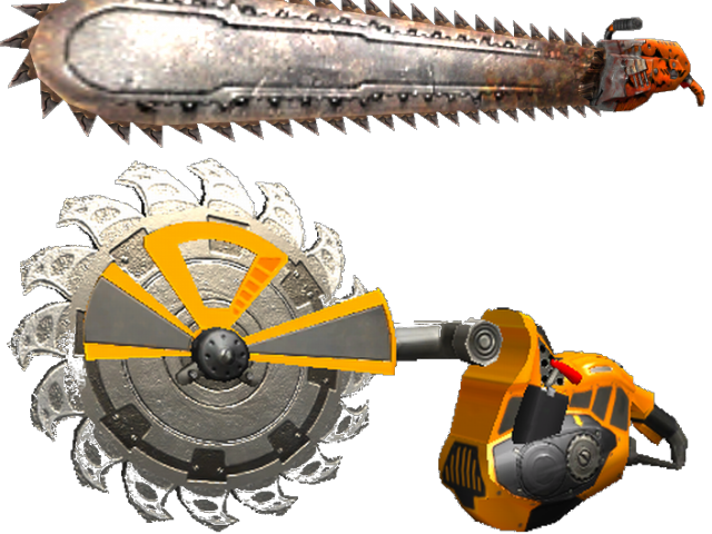 Different Typesof Chainsaws PNG Image