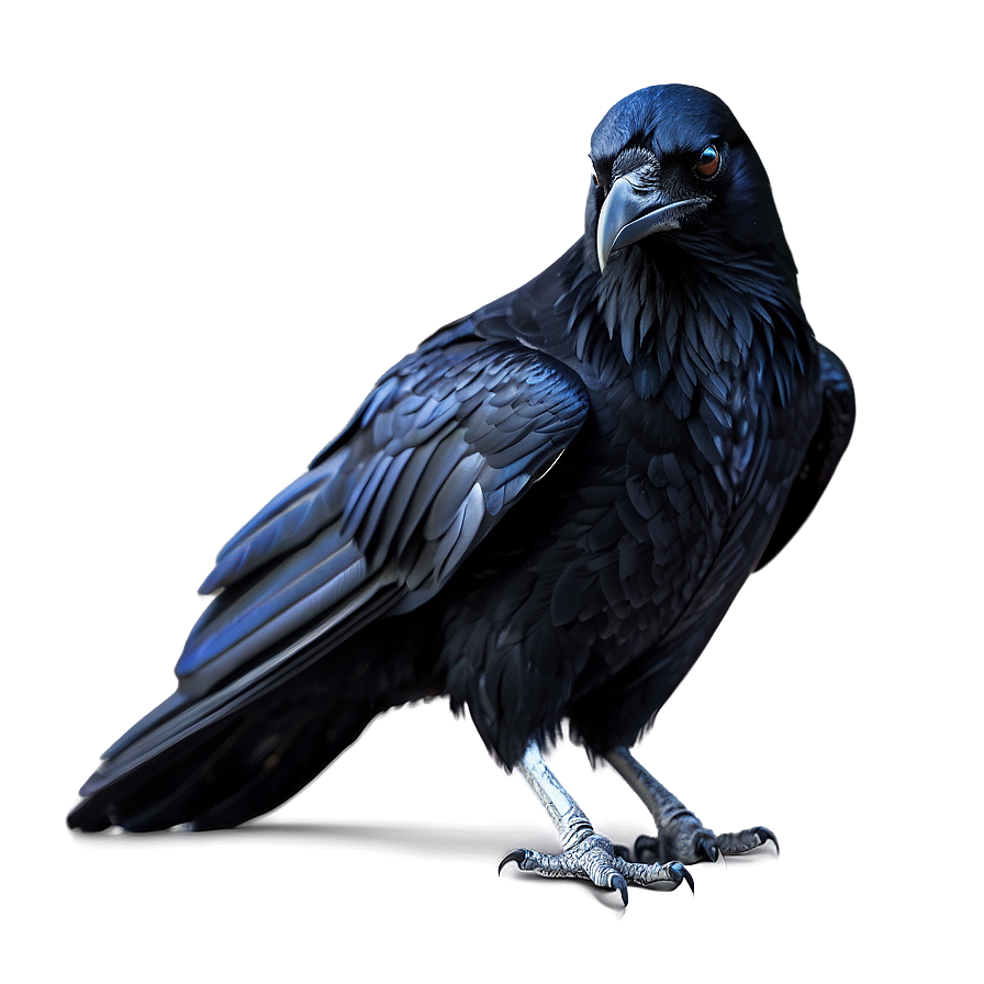 Digital Art Raven Png Swk1 PNG Image