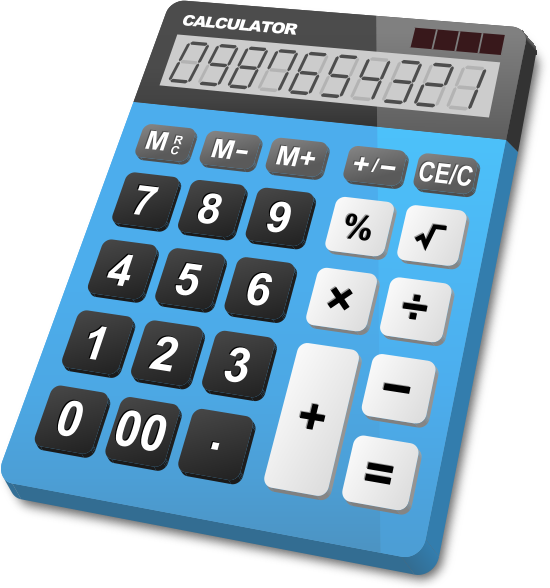 Digital Calculator Icon PNG Image