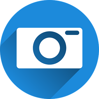 Digital Camera Icon Graphic PNG Image