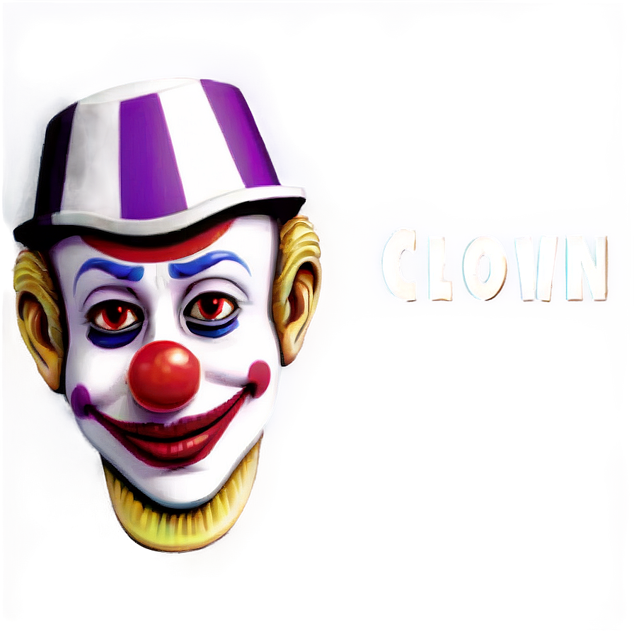 Digital Clown Emoji Png 05252024 PNG Image