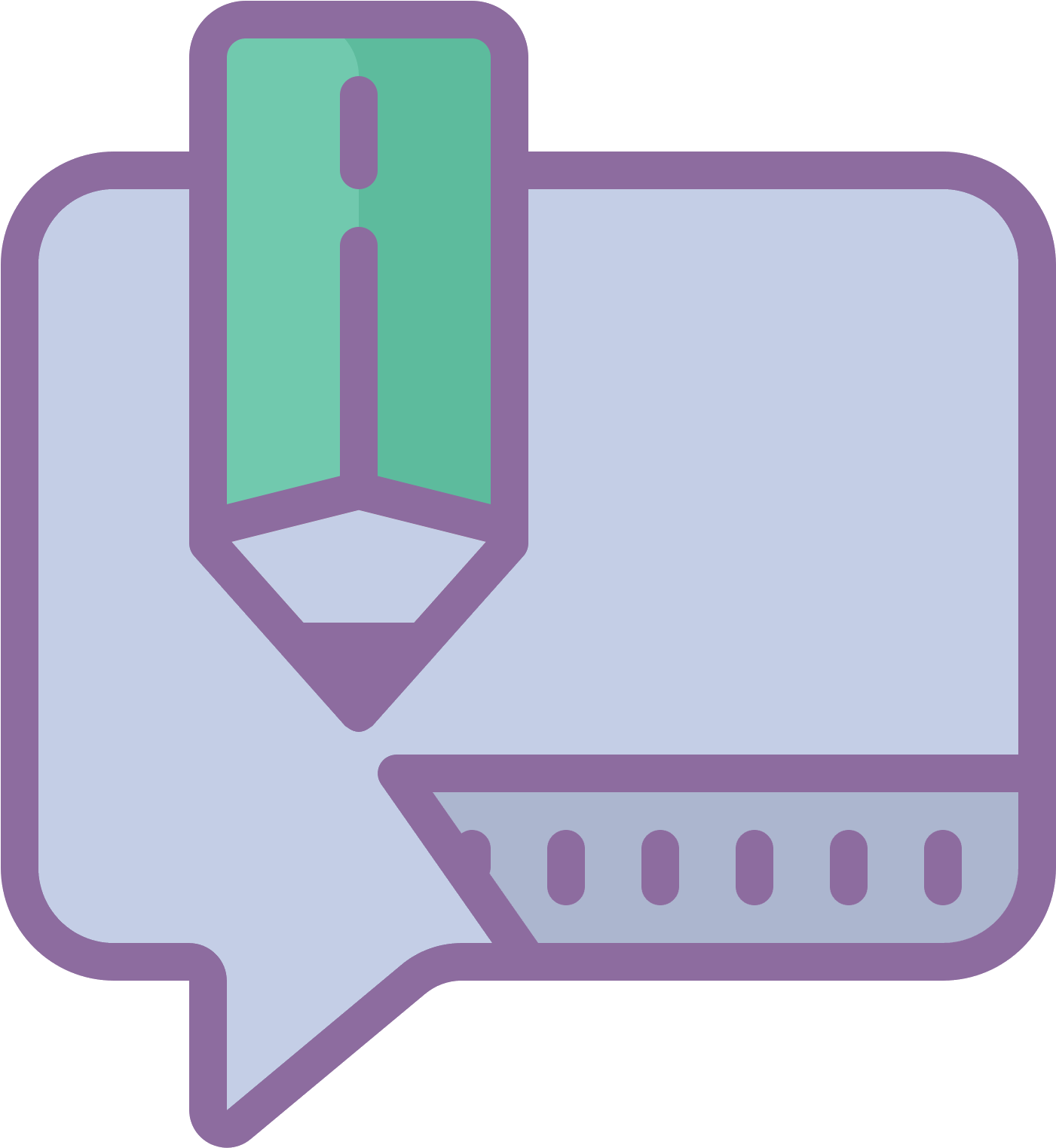 Digital Communication Concept Icon PNG Image