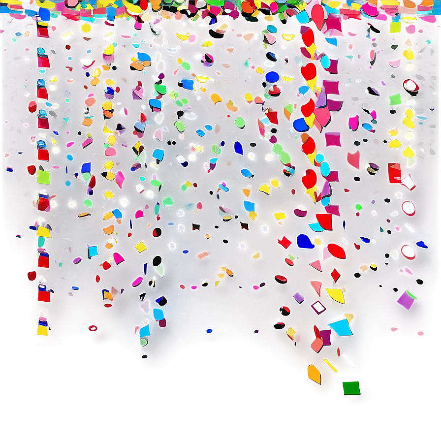 Digital Confetti Png Xju PNG Image