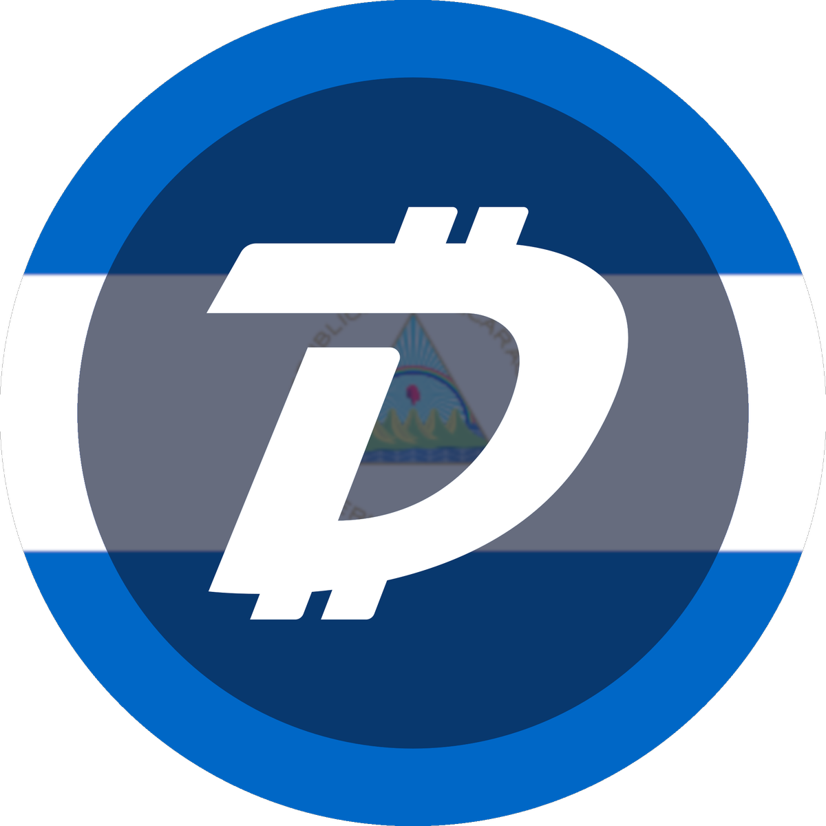 Digital Currency Digibyte Logo PNG Image