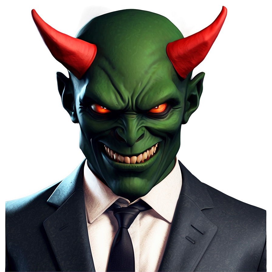 Digital Devil Art Png Knm9 PNG Image