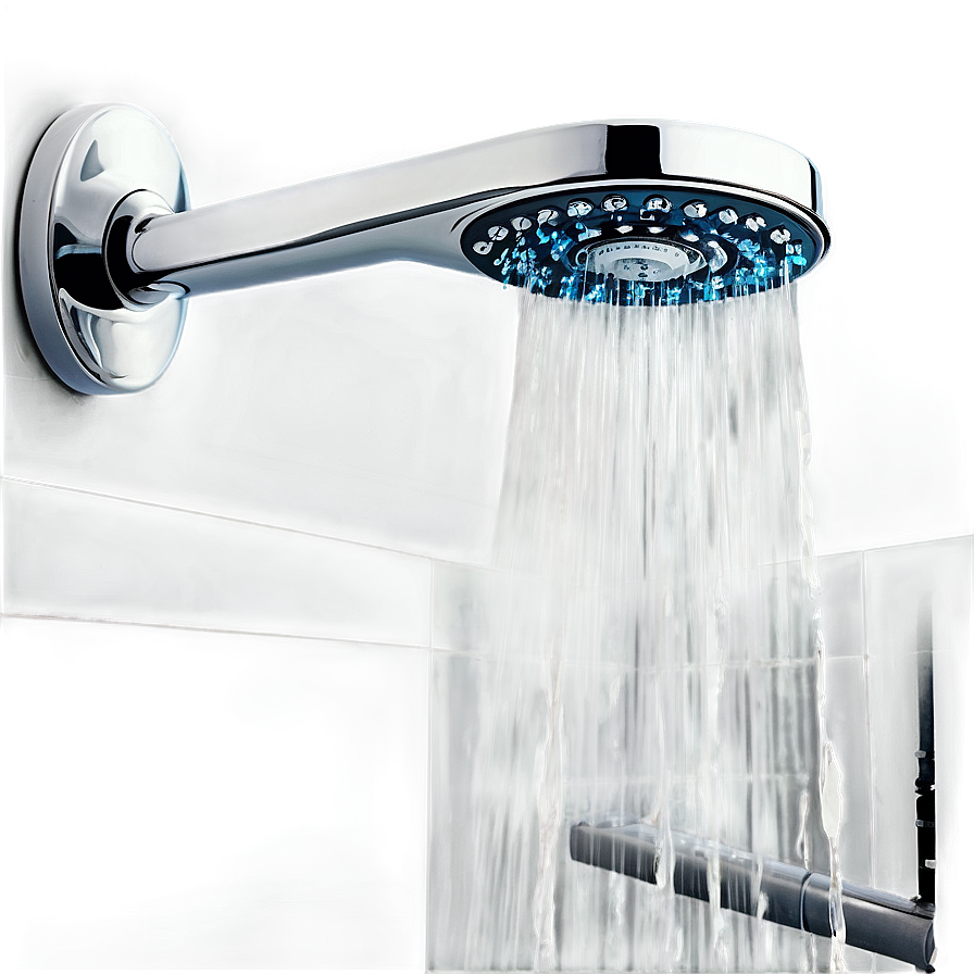 Digital Display Shower Head Png 06262024 PNG Image