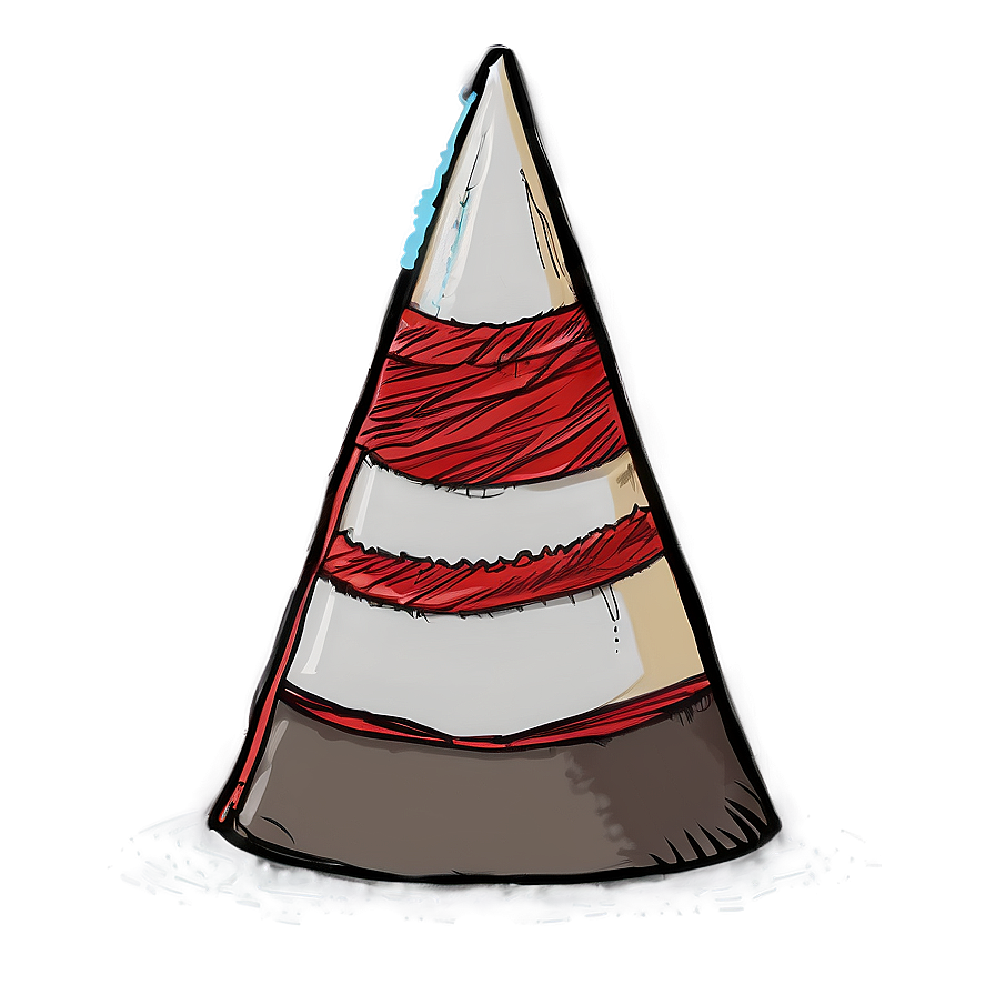 Digital Dunce Cap Drawing Png 06132024 PNG Image