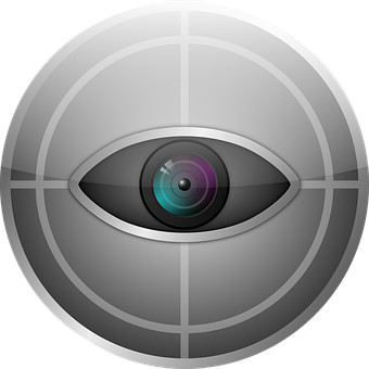 Digital Eye Icon PNG Image