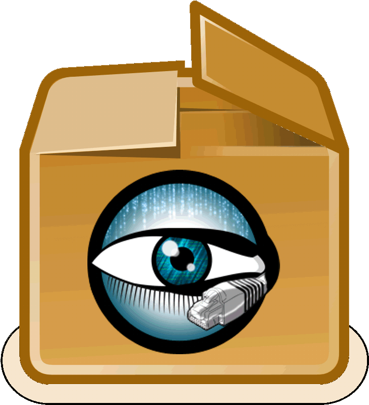 Digital Eye Surveillance Folder Icon PNG Image