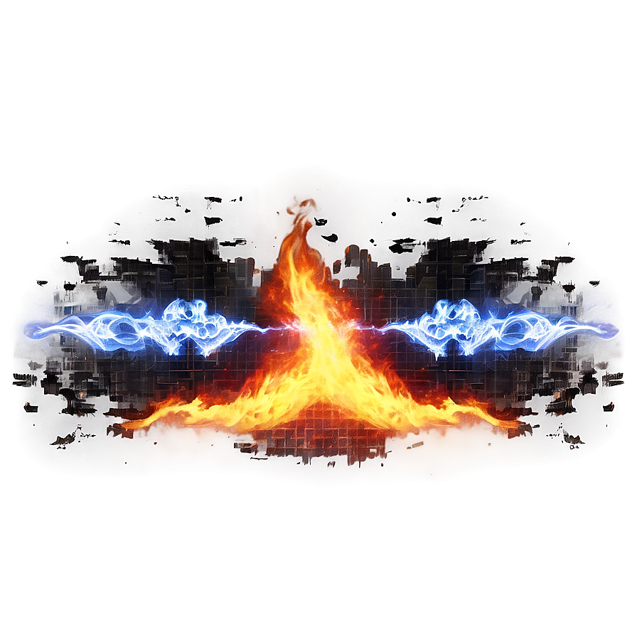 Digital Fire Overlay Png Ncg PNG Image