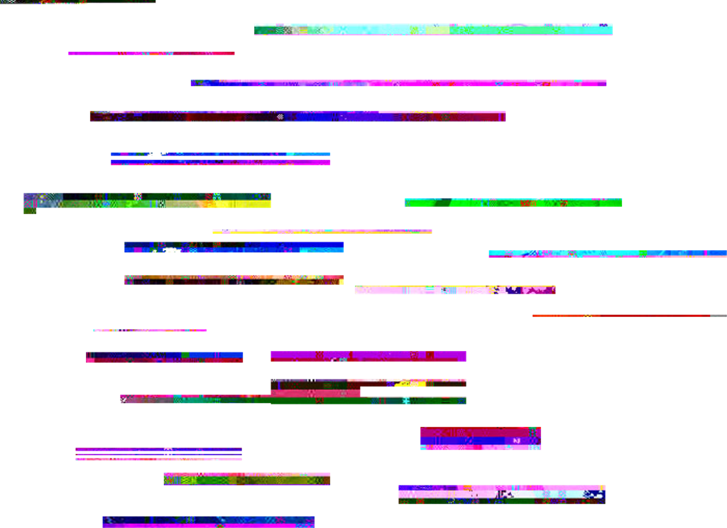 Digital Glitch Abstract Pattern PNG Image