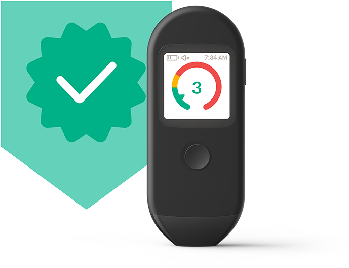 Digital Glucose Monitor Device PNG Image