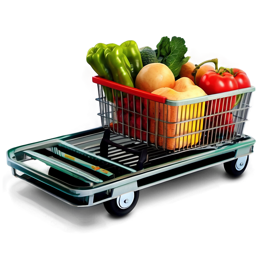 Digital Grocery Cart Png 19 PNG Image