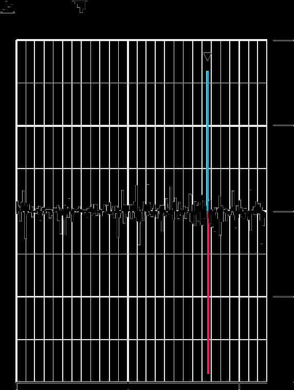 Digital Heartbeat Trace PNG Image