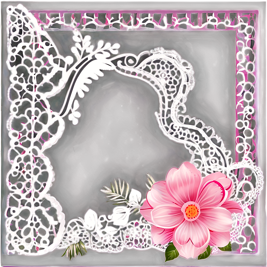 Digital Lace Scrapbook Png 30 PNG Image