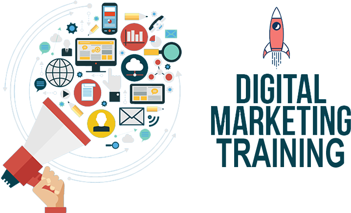 Digital Marketing Training Concept PNG Image