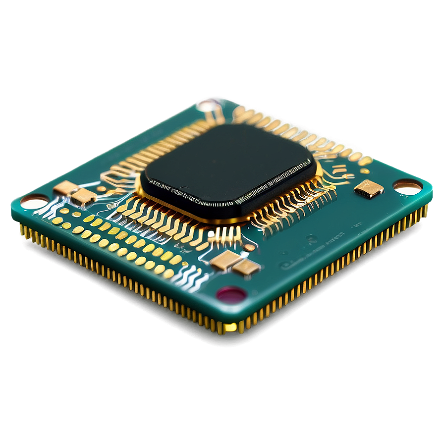 Digital Microchip Design Png 53 PNG Image