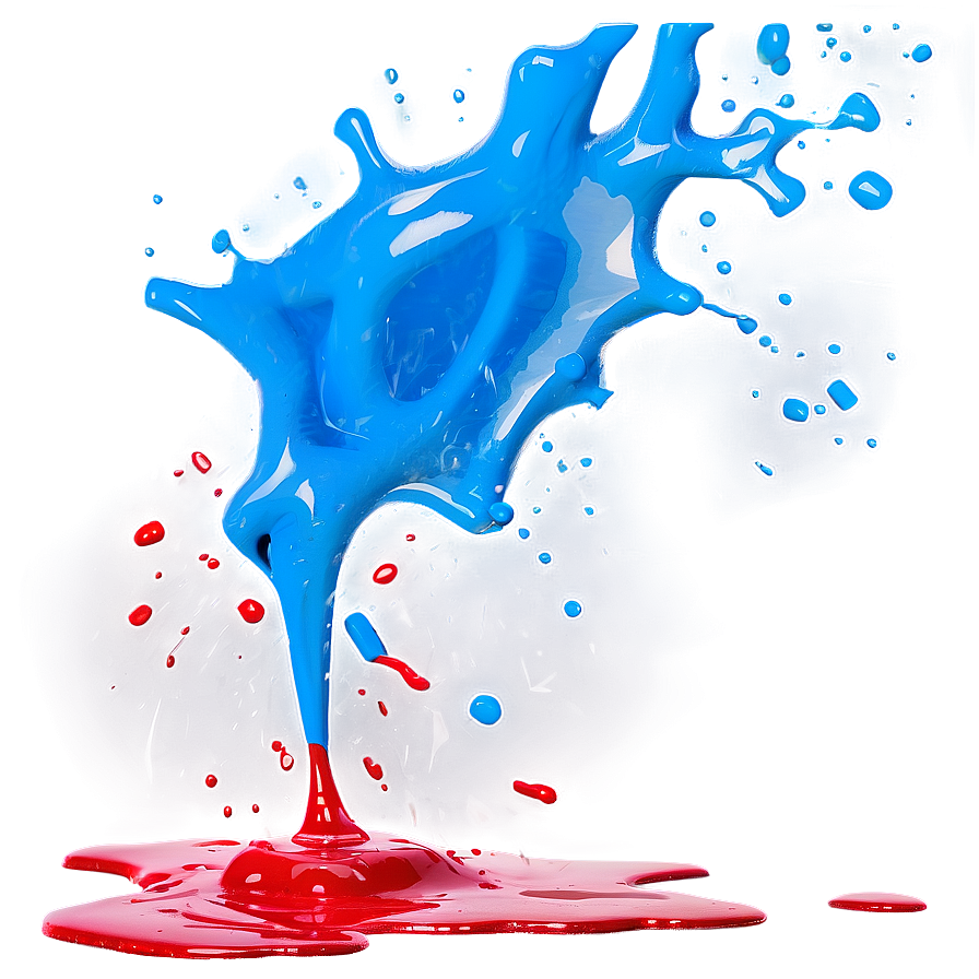 Digital Paint Splash Png Wdj PNG Image