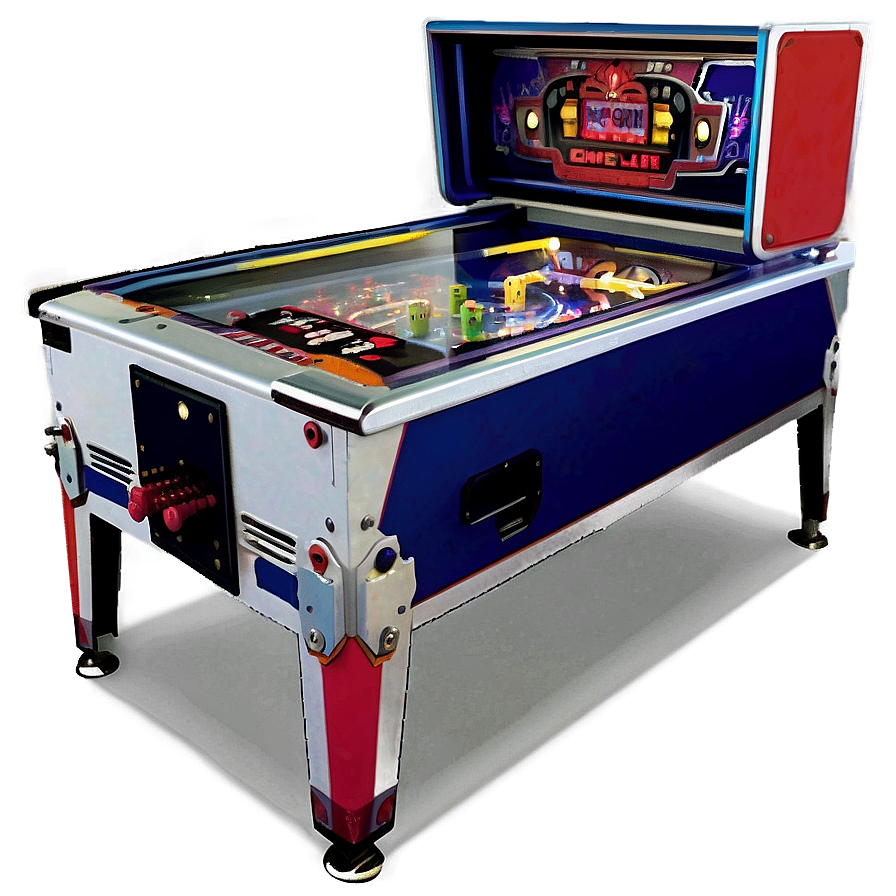 Digital Pinball Interface Png 06242024 PNG Image