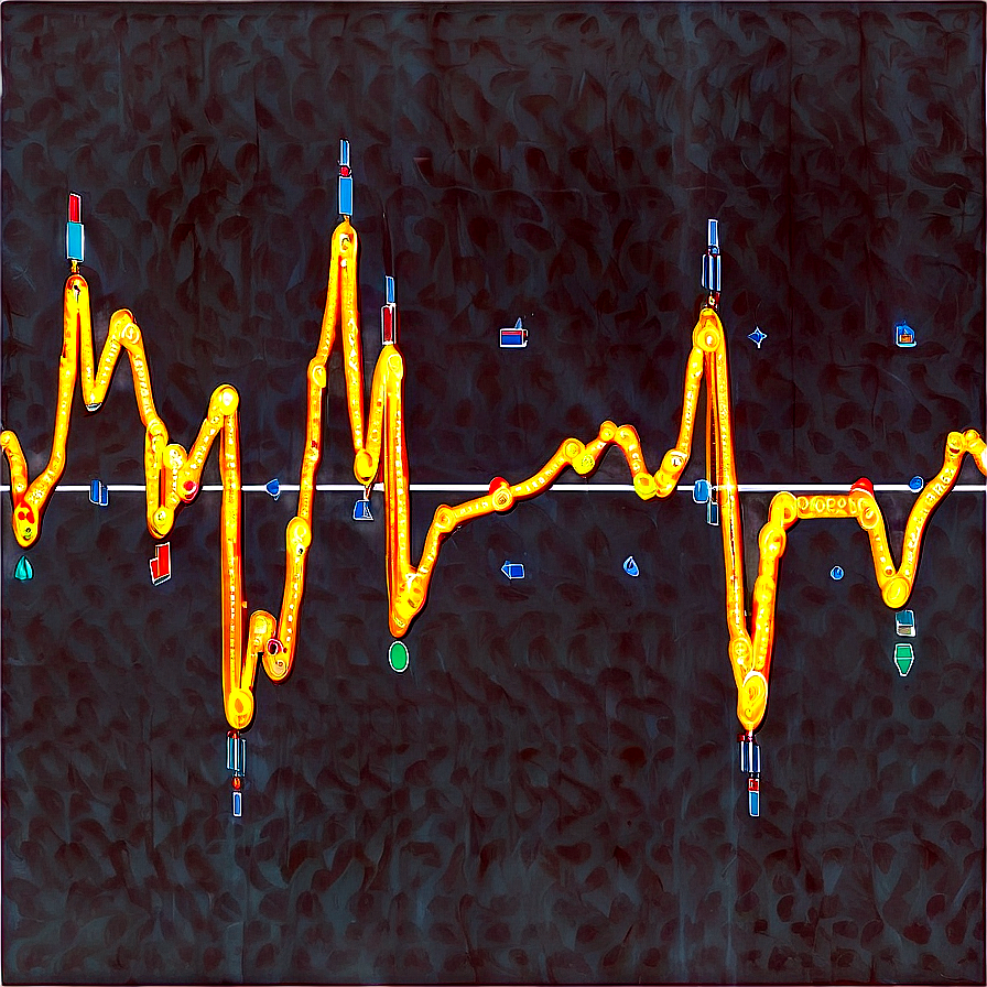 Digital Pulse Graphic Png Kxk PNG Image