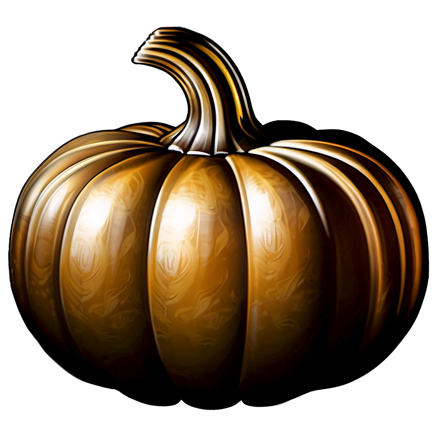 Digital Pumpkin Silhouette Png 06292024 PNG Image