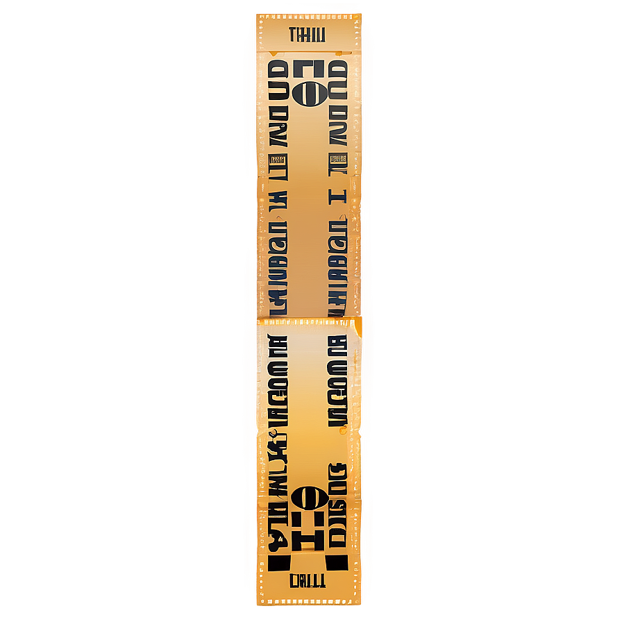 Digital Raffle Ticket Png Diw23 PNG Image