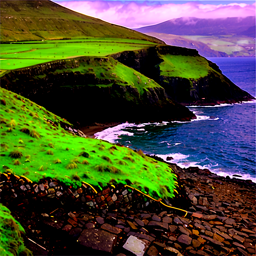 Dingle Peninsula Cliff Png Eyx PNG Image