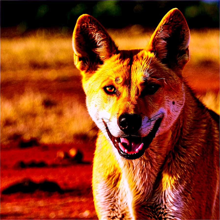 Dingo In Australian Outback Png 9 PNG Image