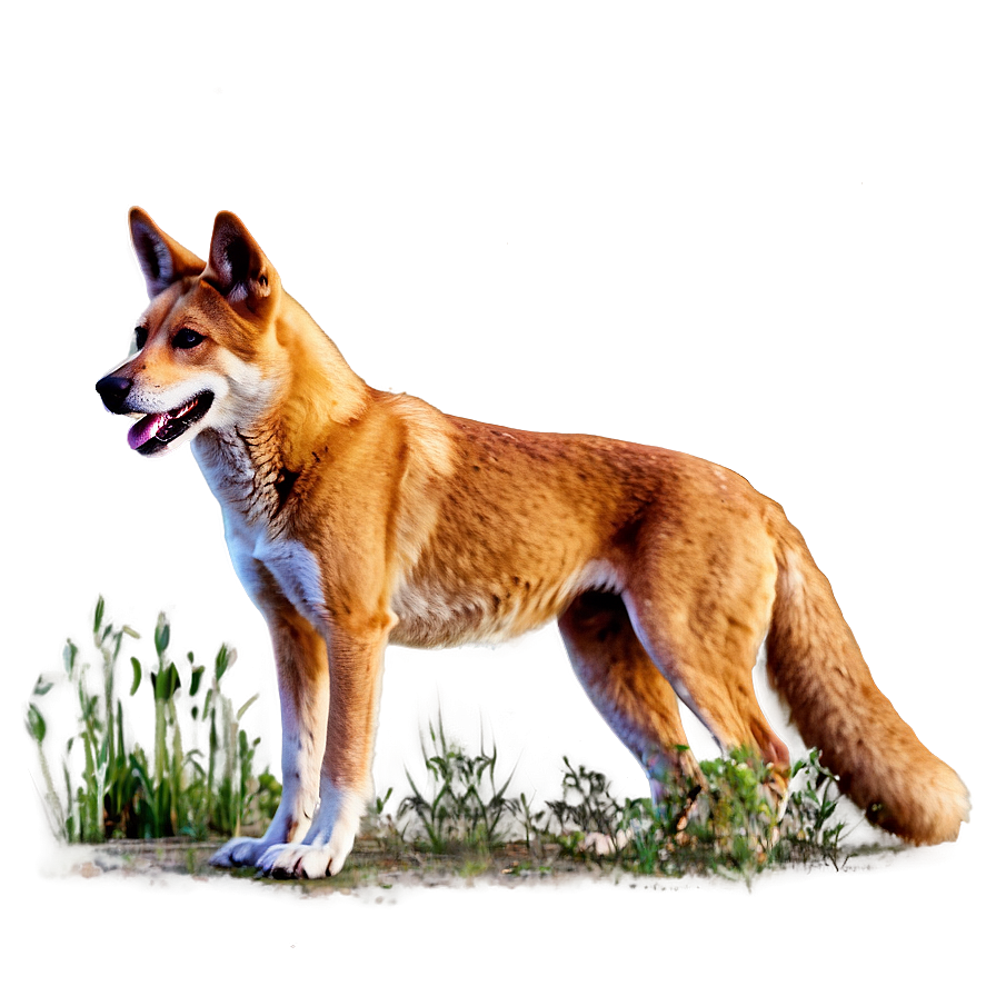 Dingo In Sunset Png 31 PNG Image