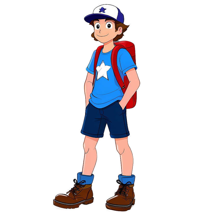 Dipper Pines Character Png 06232024 PNG Image