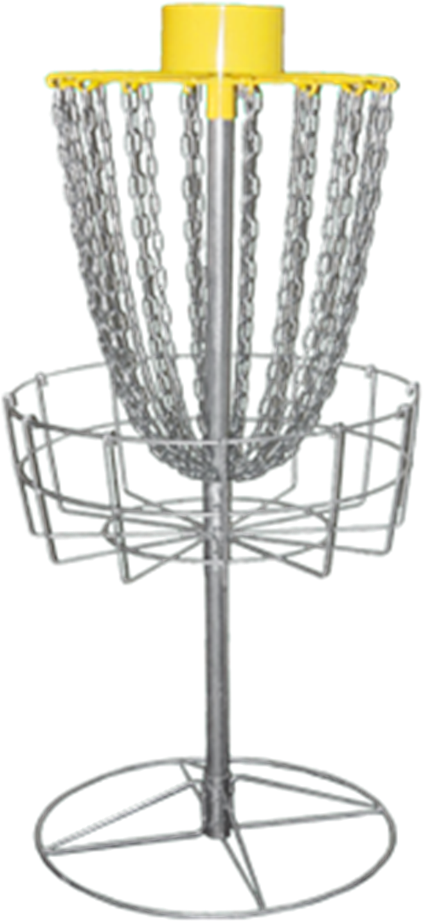 Disc Golf Basket Target PNG Image