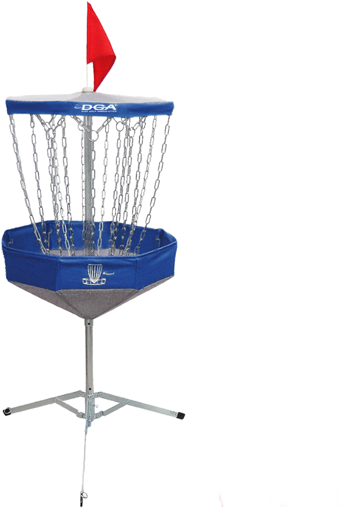 Disc Golf Basket Target PNG Image