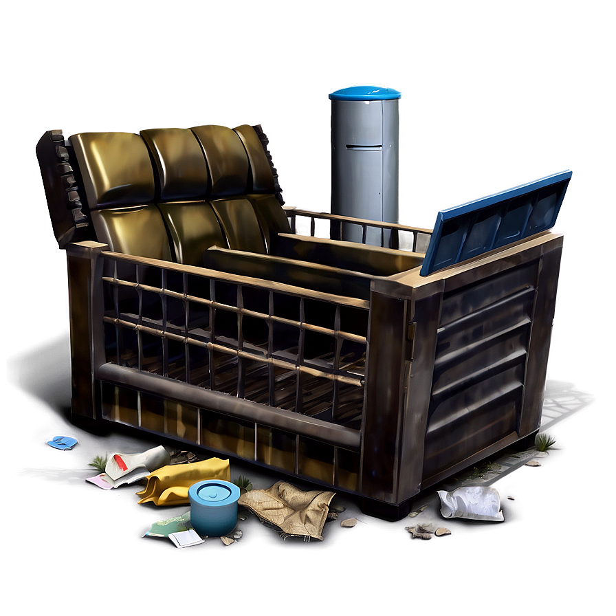 Discarded Furniture Trash Png 14 PNG Image