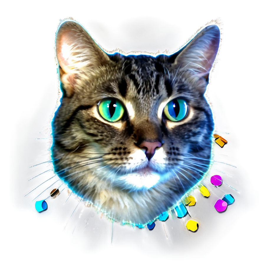 Disco Cat Filter Png Oys5 PNG Image