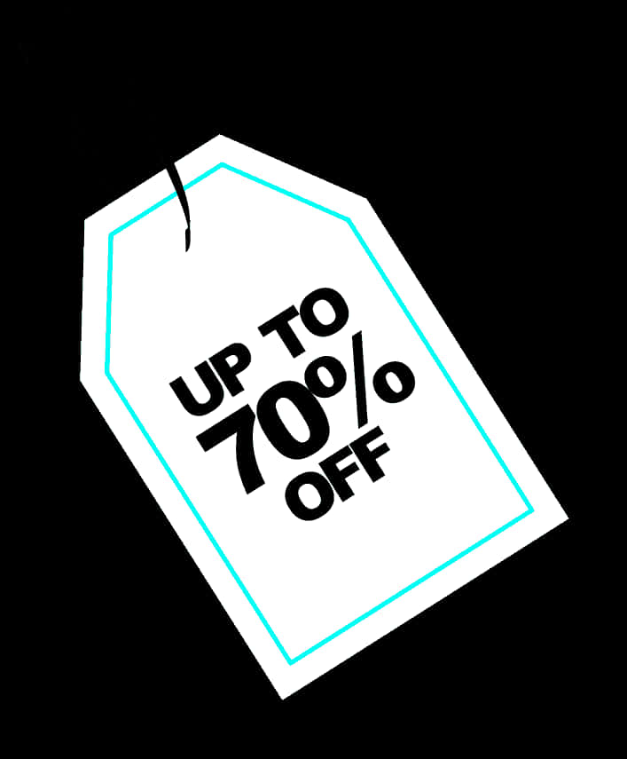 Discount Price Tag70 Percent Off PNG Image