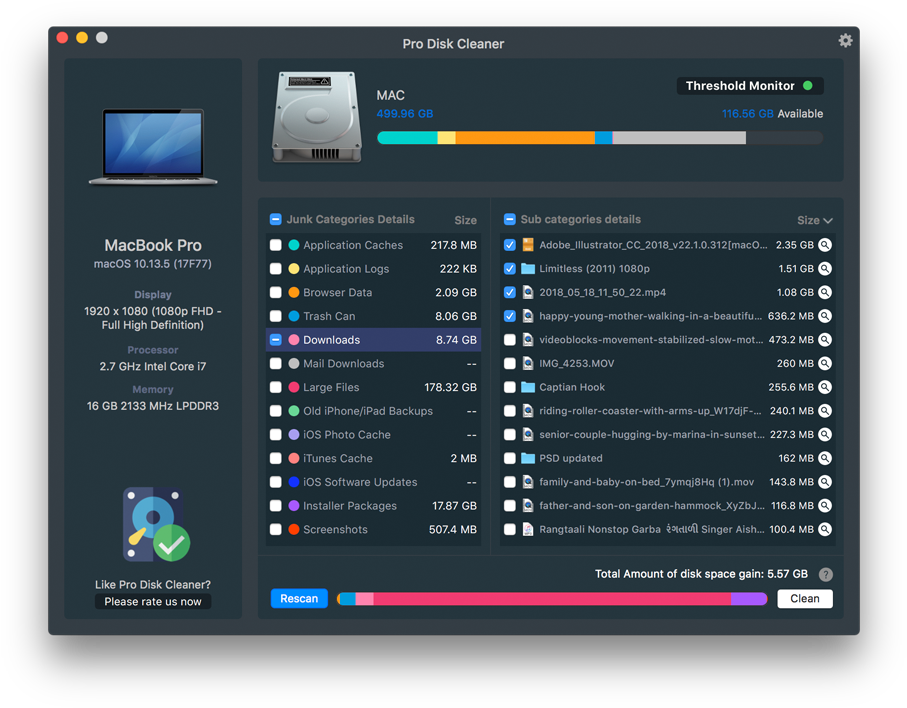 Disk_ Cleanup_ Utility_ Screenshot PNG Image