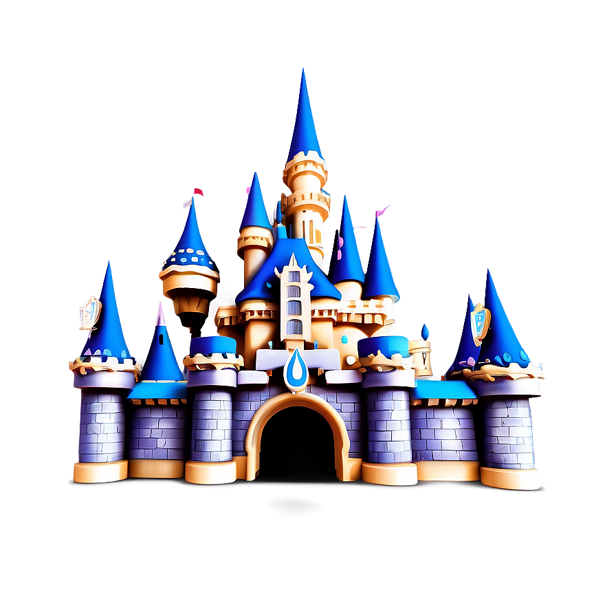 Disney Castle During Festival Png 47 PNG Image