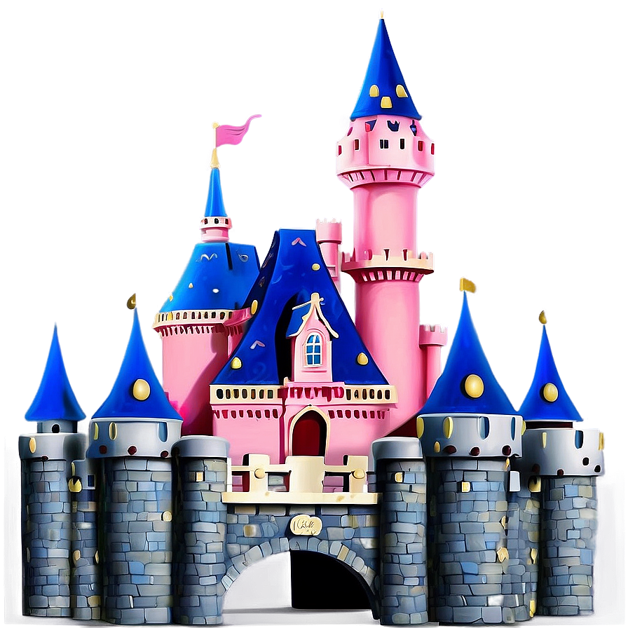 Disney Castle Romantic Night Png 51 PNG Image