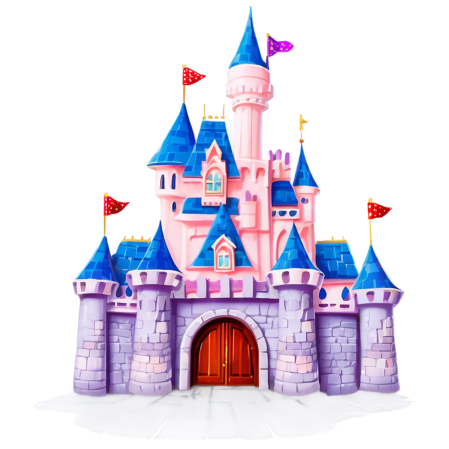 Disney Castle Theme Park Entrance Png Koi PNG Image