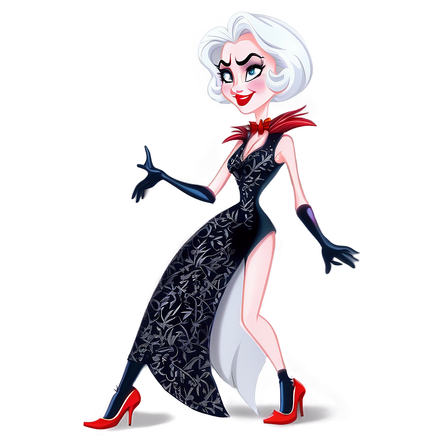 Disney Cruella De Vil Png 06112024 PNG Image