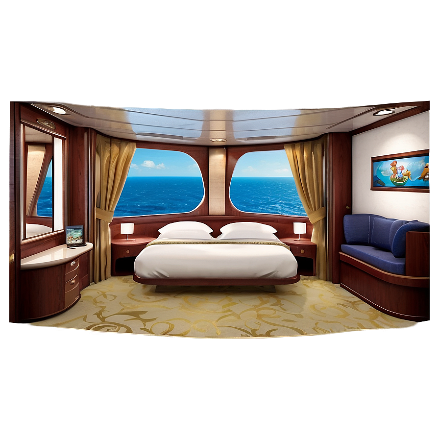 Disney Cruise Oceanview Staterooms Png 20 PNG Image