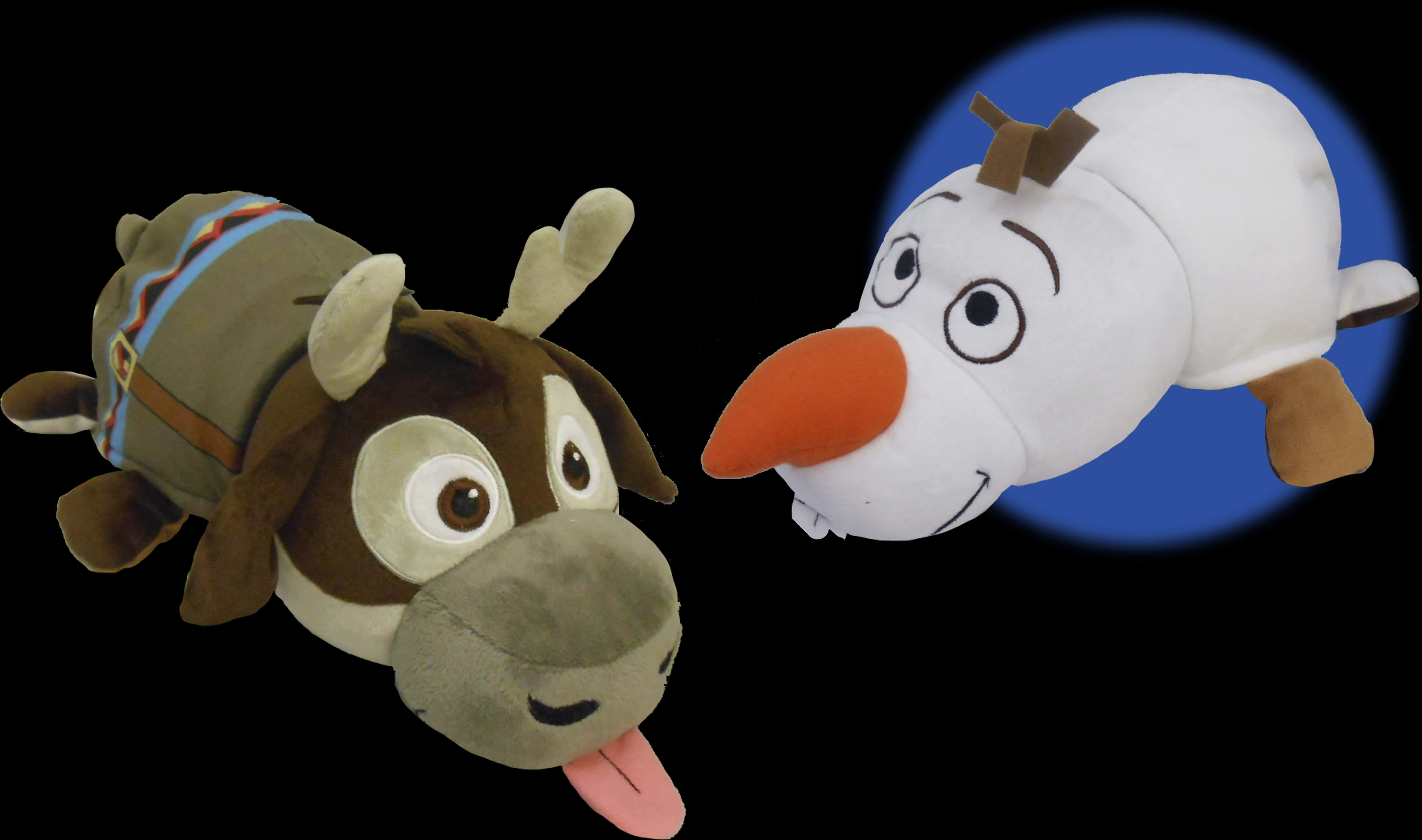 Disney Frozen Plush Toys Svenand Olaf PNG Image