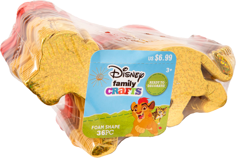 Disney Lion Guard Foam Craft Shapes PNG Image